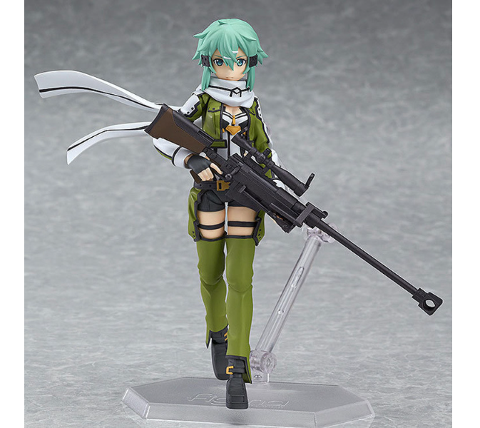 Mô hình khớp nhân vật nữ 15cm Sinon Sword Art Online figma
