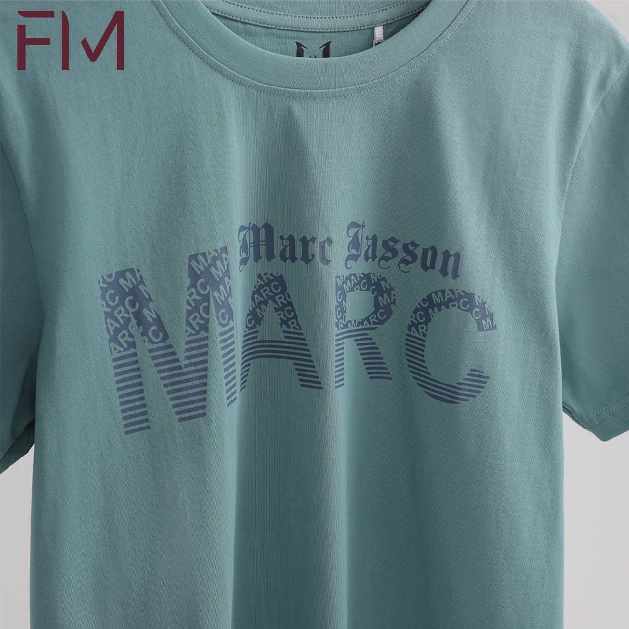 Áo thun nam ngắn tay cổ tròn họa tiết in tay chất liệu thun cotton - FORMEN SHOP - FMPS165