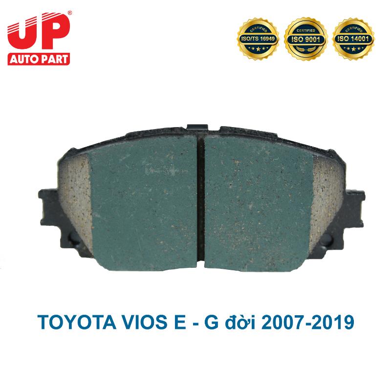 Má phanh bố thắng đĩa trước TOYOTA VIOS E - G đời 2007-2019