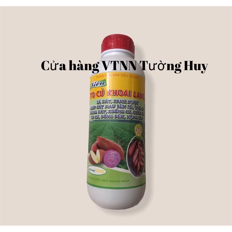 Phân bón NPK siêu to hạt, to củ 1l