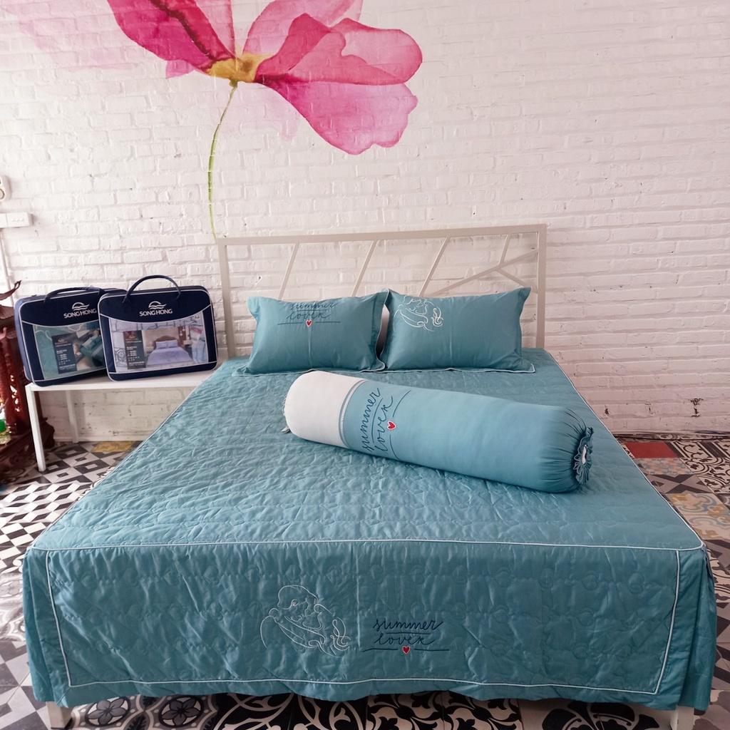 Bộ chăn ga gối cao cấp Sông Hồng urban UC21 010