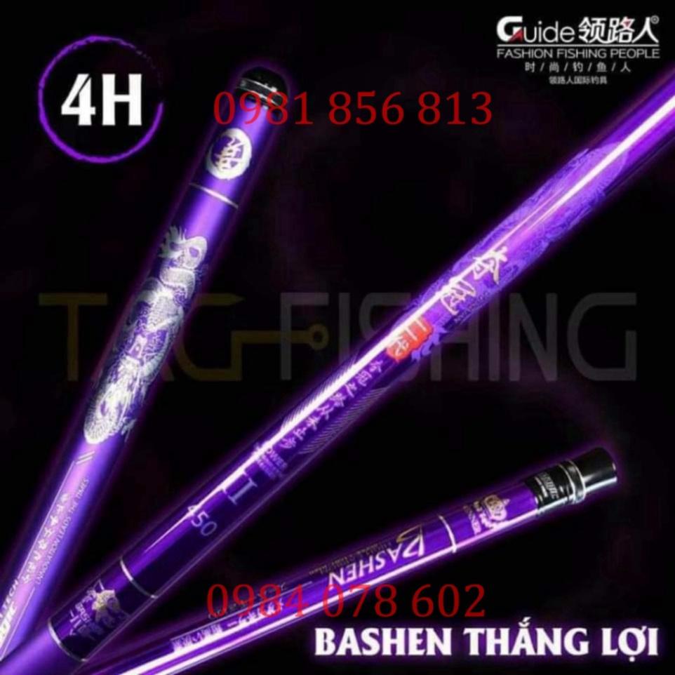 Sale to sale Cần Câu Guide Bashen thắng lợi tím 4h - 28i - uy tín - xả hàng tồn