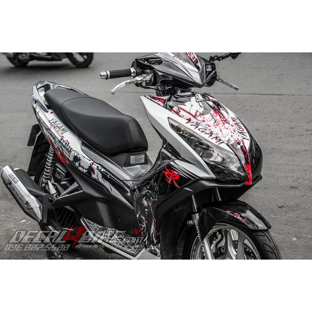 Tem trùm xe dành cho Air Blade 125 Samurai