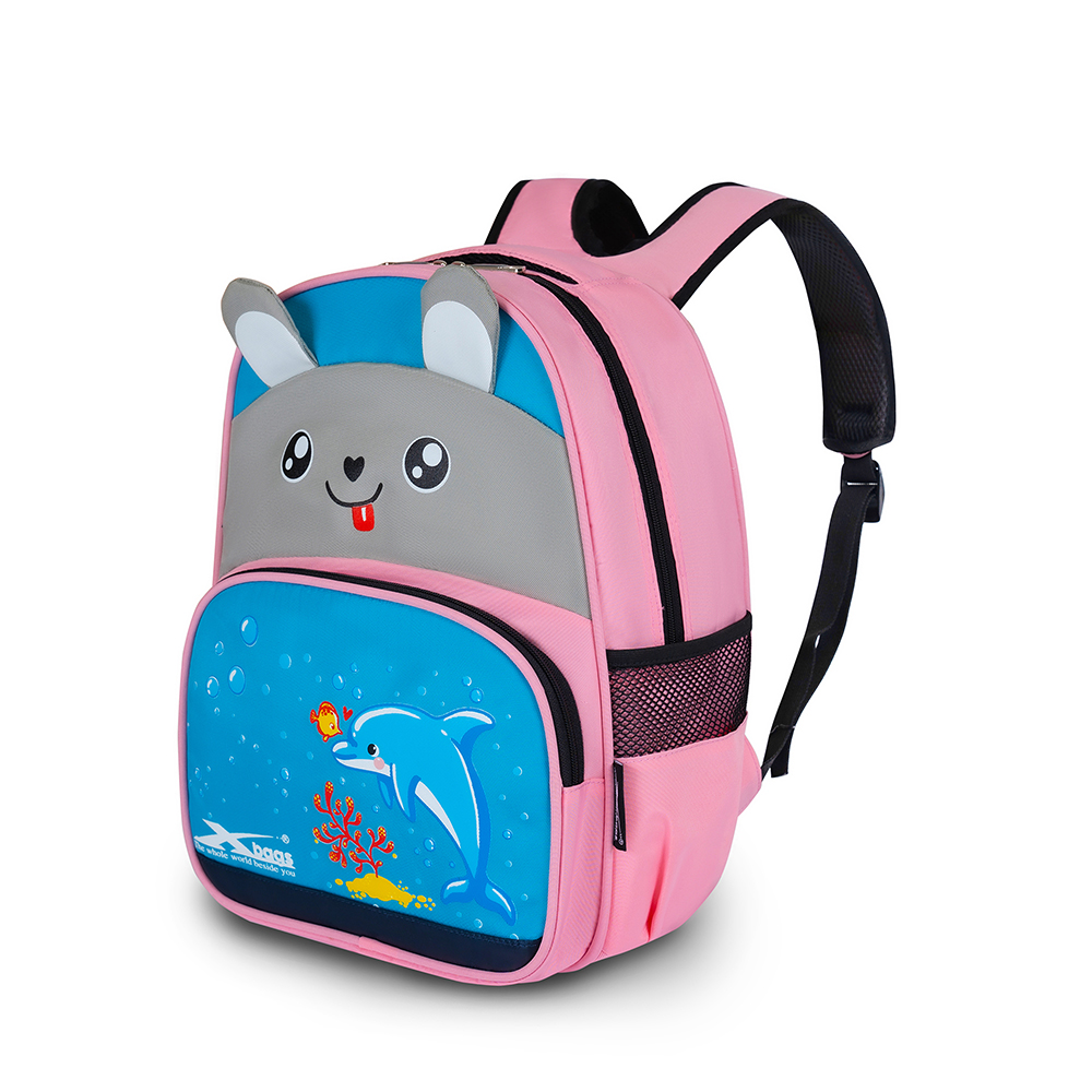 Ba lô học sinh dành cho bé gái Xbags Dolphin Xb 3021