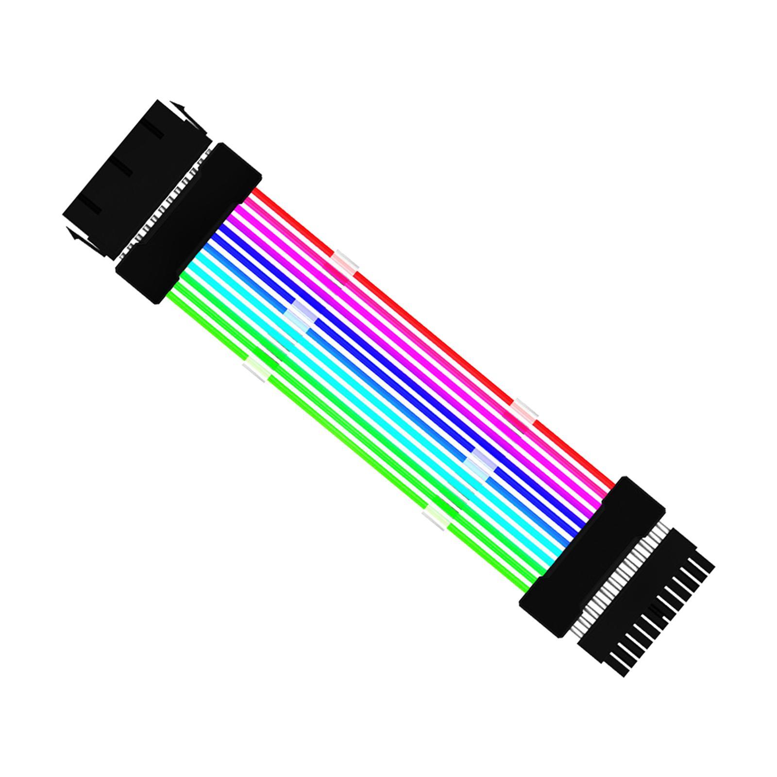 Extension RGB Cable PSU Extension Cable Set PCIe Cable for Computer PC