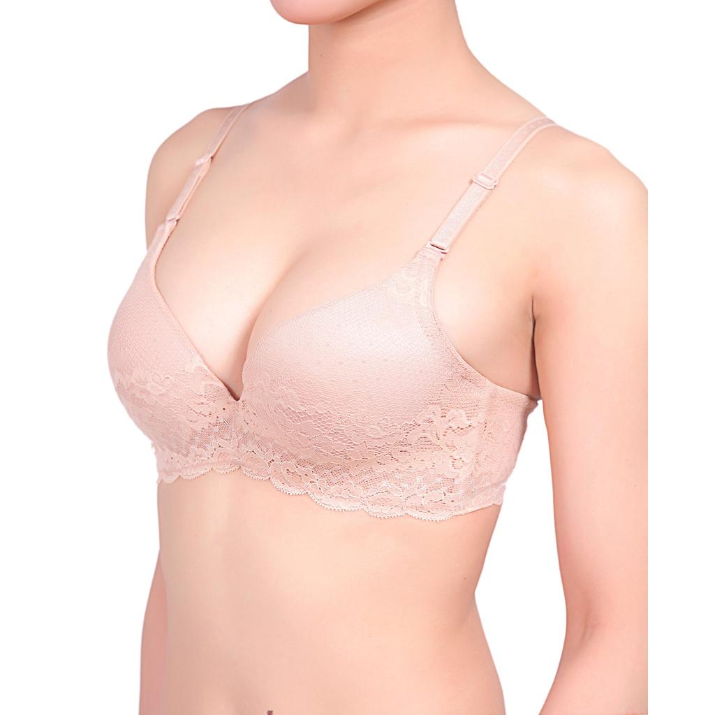 Áo Lót Nâng Ngực Nữ Đệm Mỏng Lỗ Thông Hơi LUPERI LP83 có gọng thoáng mát tốt cho ngực to ngực cho con bú ngực sau sinh