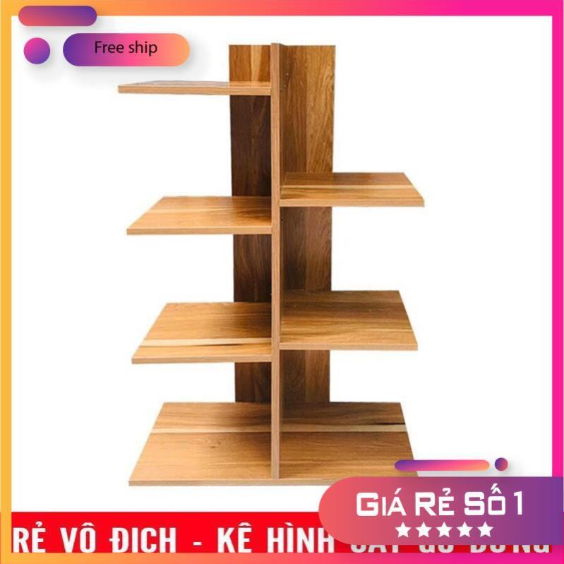Tủ, Kệ Để Đầu Giường Vuông Ngăn Kéo Màu Gỗ 40 x 26 x 32.5cm