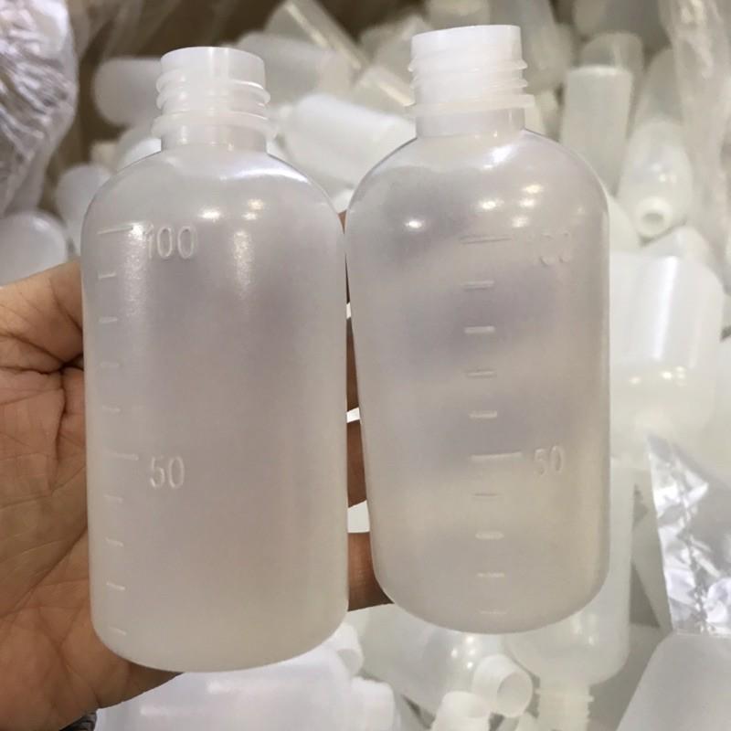 10 lọ nhựa đựng nguyên liệu 100ml/200ml