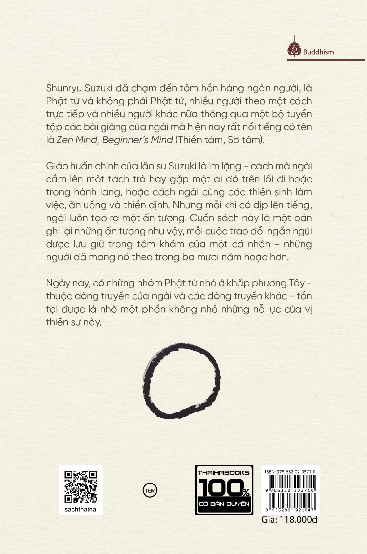 Thiền Ở Ngay Tại Đây - Những câu chuyện giáo huấn và giai thoại của Shunryu Suzuki