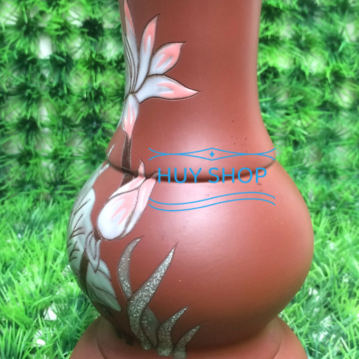 Gốm sứ trang trí cao cấp - Bình HOA SEN số 29