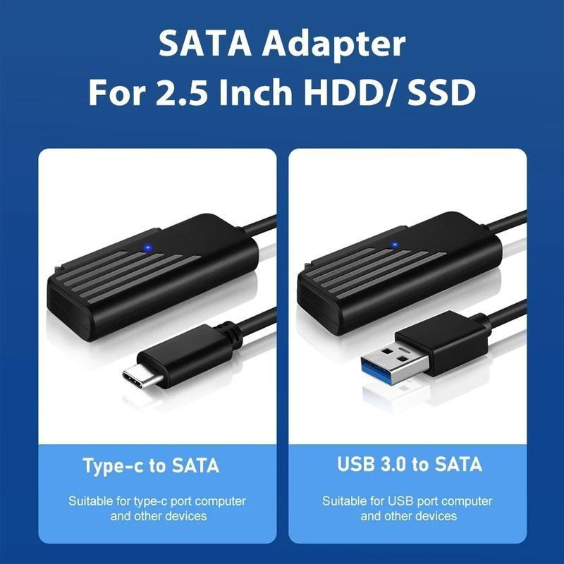 Adapter Chuyển Đổi Ổ Cứng SATA Sang USB 3.0 Cho Laptop 5 Gbps Giao Diện USB2.0