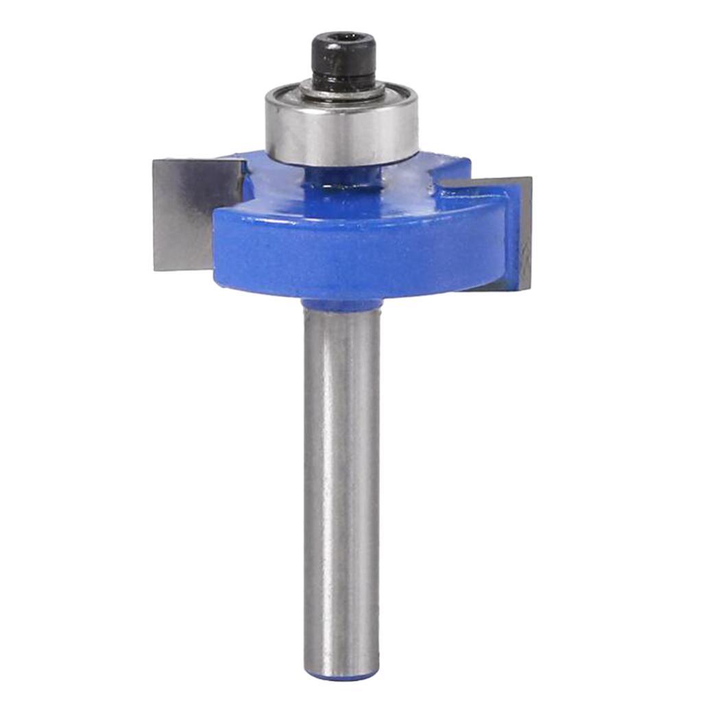 1/4'' Shank Alloy Slot Cutter Router Bit T Slot Cutter Woodworking Tools