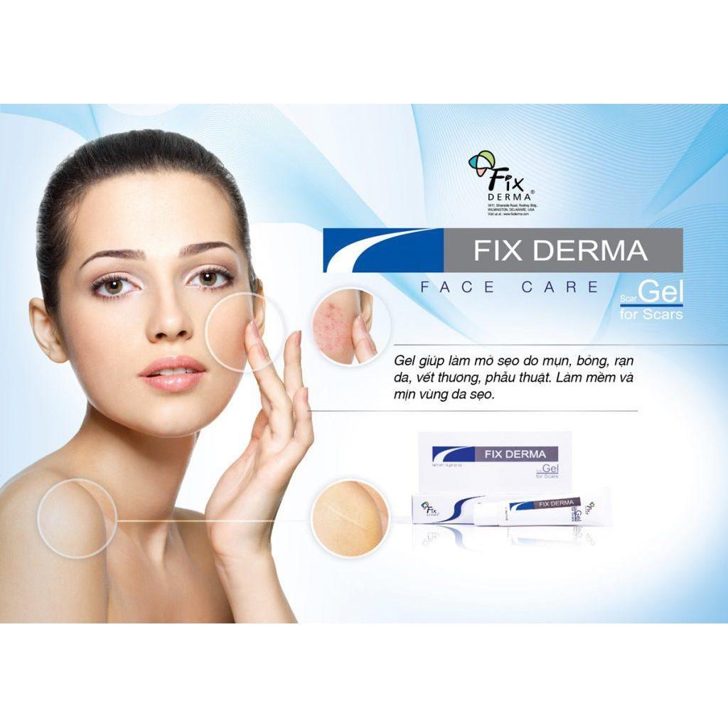 Gel Hỗ Trợ Mờ Sẹo Fixderma Scar Gel 7ml