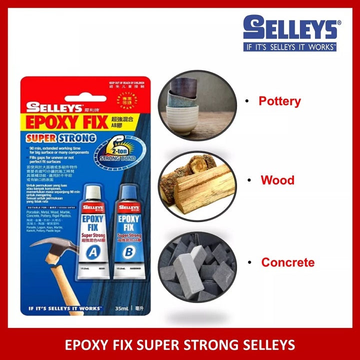Keo Dán Đa Năng 2 thành phần Selleys Epoxy Fix 20ml