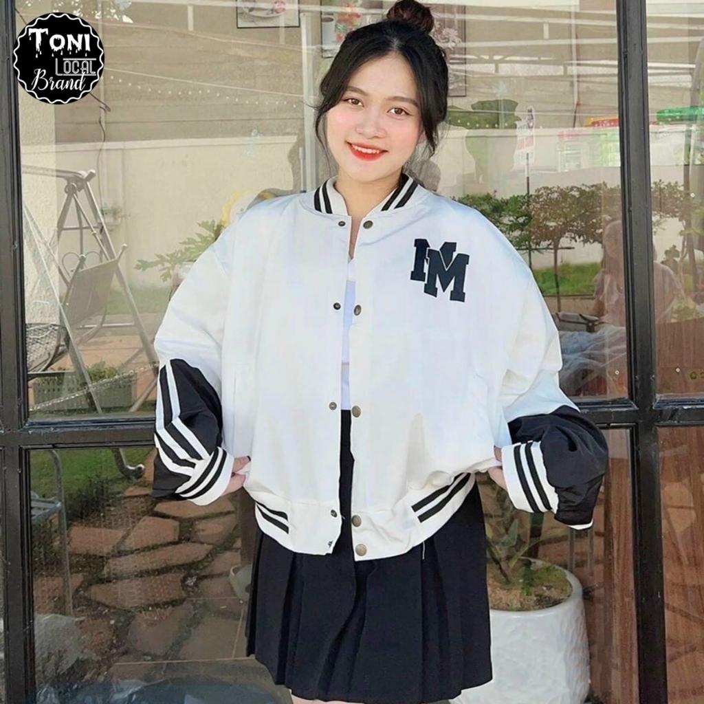 Áo Khoác Dù Bomber MM 2 lớp nam nữ Unisex
