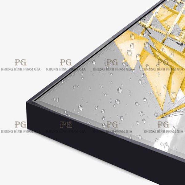 Set 3 Tranh Tráng Gương Pha Lê Decor Tranh Cá Phong Thủy Trang Trí Phòng Khách Sang Trọng Đẳng Cấp Trẻ Trung PGPLTGN48