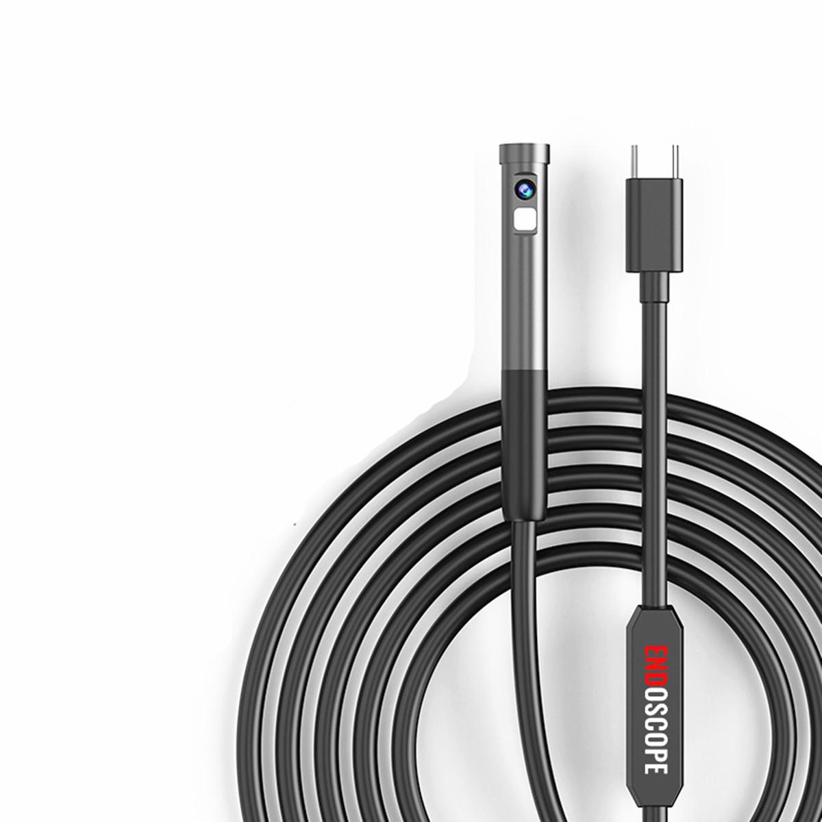 2MP 1080P Cho ISO Android Điện Thoại Ống Kính Kép Công Nghiệp Máy Nội Soi CMOS Borescope Kiểm Tra Otoscope Kính Hiển Vi Kỹ Thuật Số
