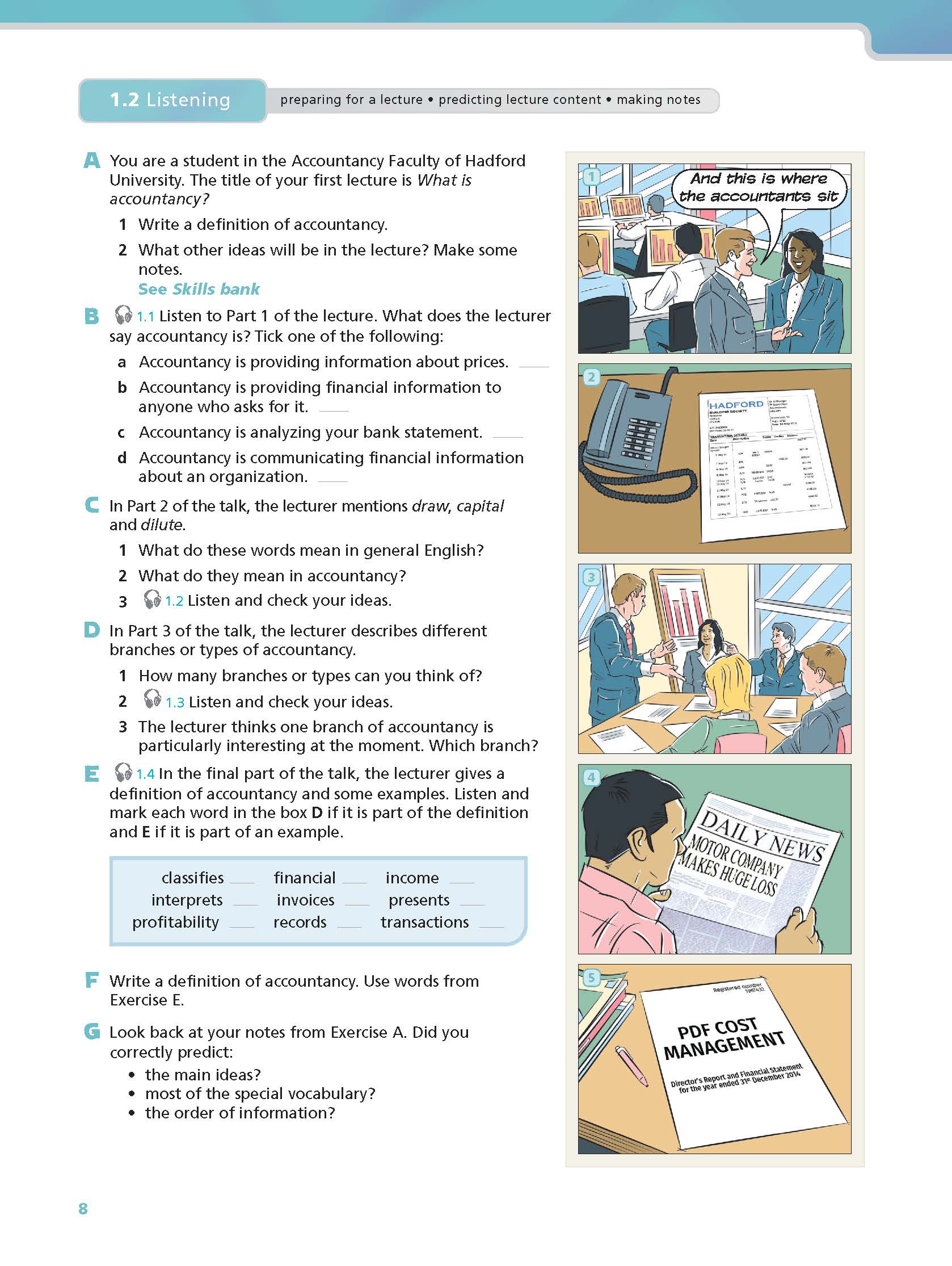English for Accountancy in Higher Education Studies - Course Book