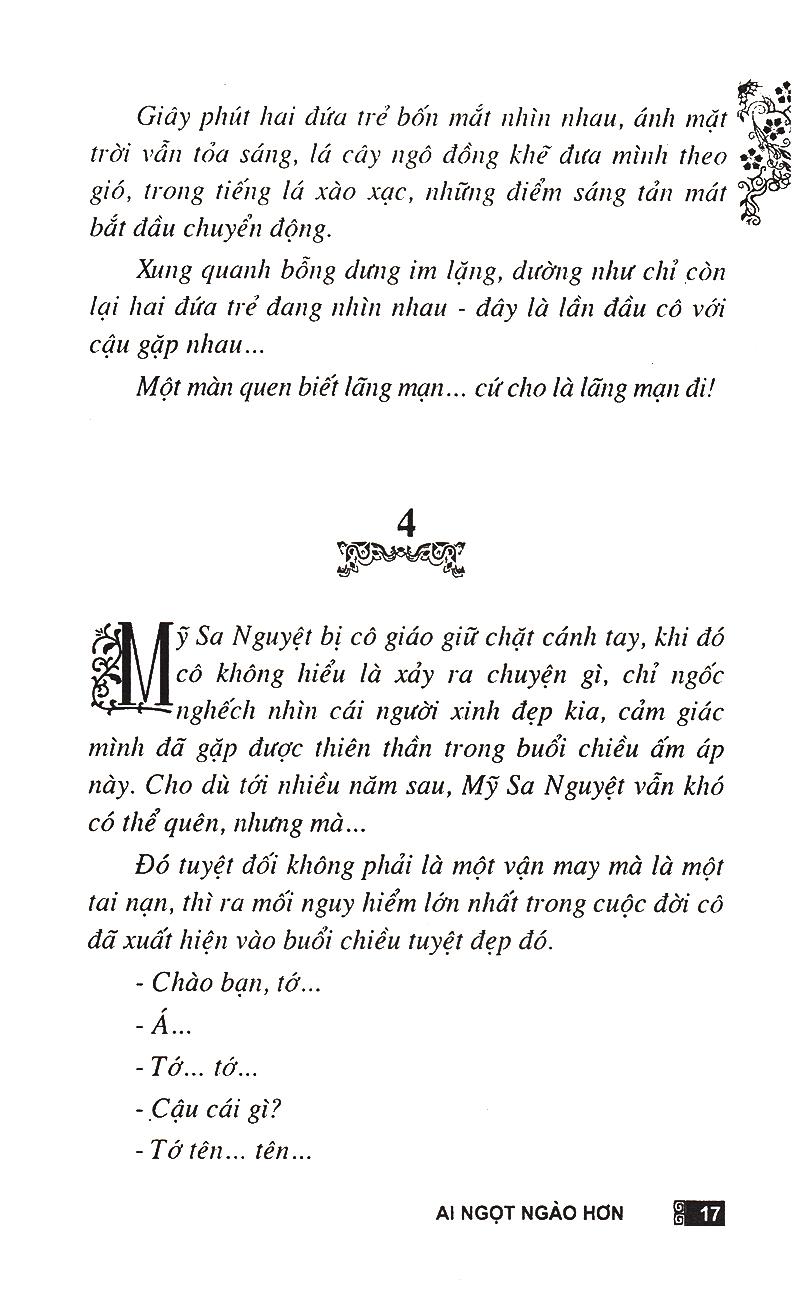 Ai Ngọt Ngào Hơn