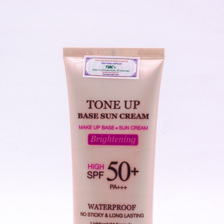 Kem chống nắng bổ sung dưỡng chất cho da nâng tone kiềm dầu Dabo Tone Up Base Sun Cream Hàn Quốc (70ml) - HÀNG CHÍNH HÃNG
