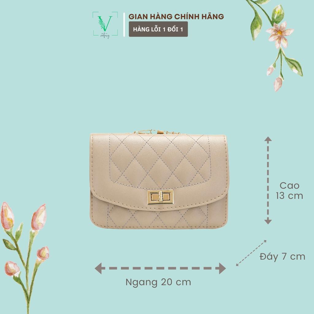 Túi xách nữ đeo chéo đẹp cao cấp phong cách thời trang quảng châu da mềm đi tiệc đi chơi SKU:335 - Victory