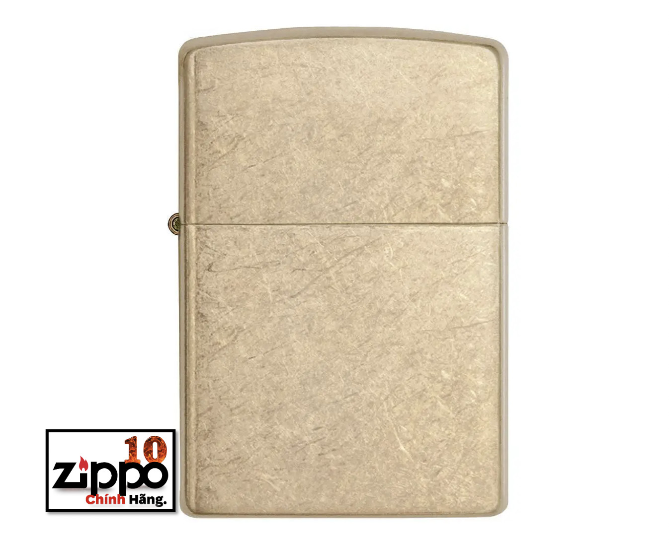 Bật lửa Zippo 28496 Tumbled Brass Armor - Chính hãng 100%