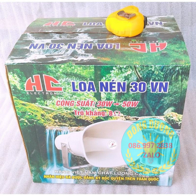 LOA NÉN - PHÓNG THANH HC 30W - VÀNH NHỰA - HÀNG CHÍNH HÃNG