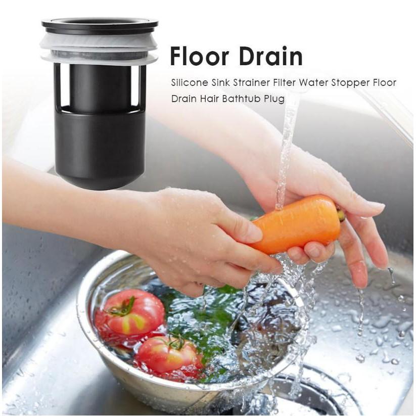 Chặn mùi hôi cống, côn trùng lưới ABS + Silicone Japan - Home and Garden