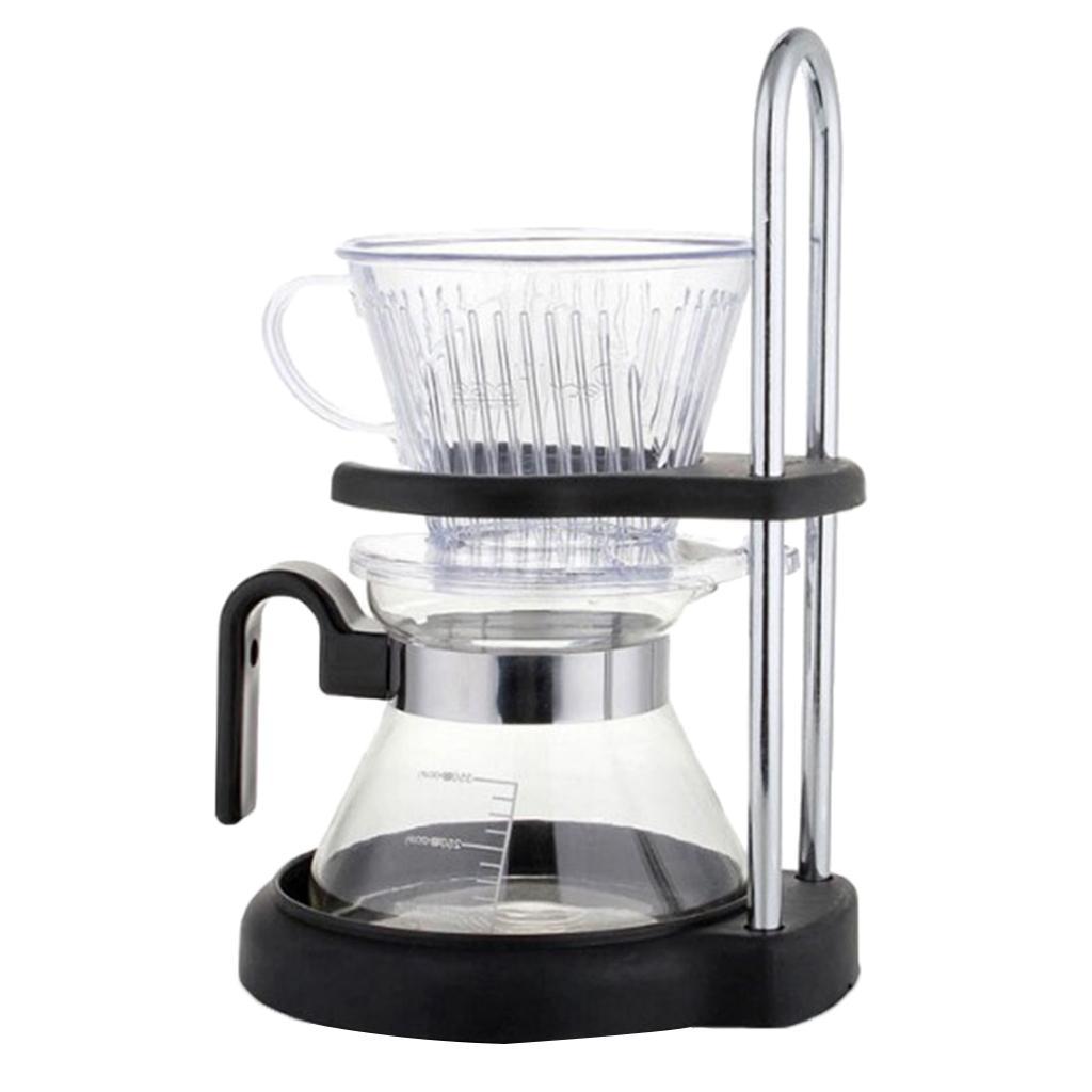 Filter Bowl Suit Drip Resin Pot Pour Over Coffee Maker With Cloth Filter