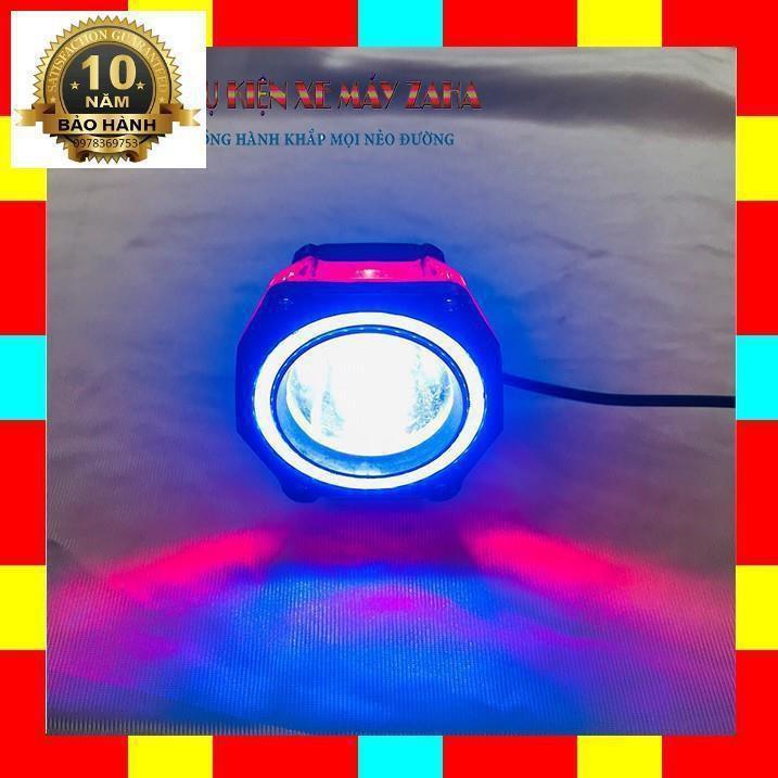 Đèn pha led trợ sáng xe máy A03X 4 chức năng