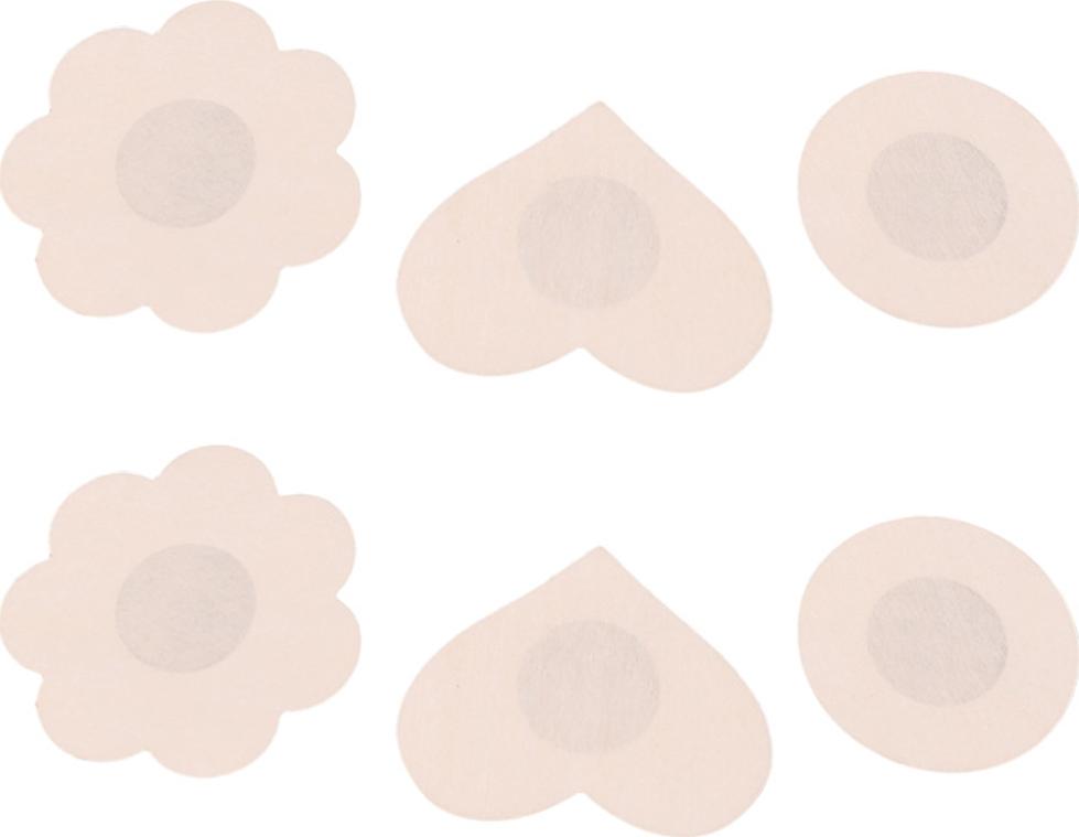 30 Miếng Dán Nhũ Hoa Dán Ngực Hoa Mai Vải Cotton Mềm Thấm Hút Mồ Hôi