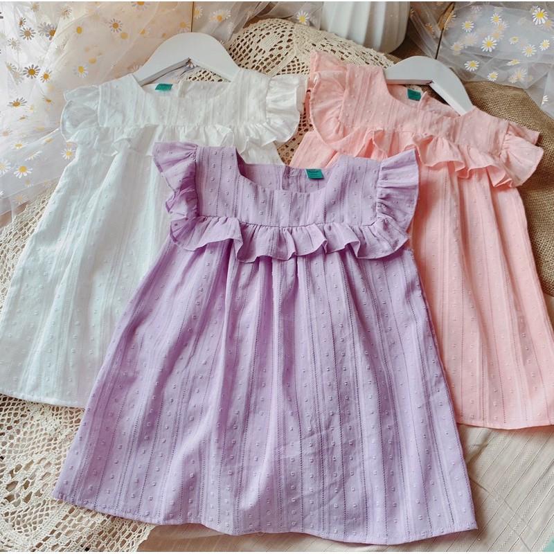 Váy Cho Bé Gái Kiểu Dáng Xinh Xắn 5 Màu Dễ Lựa Chọn O.P kids