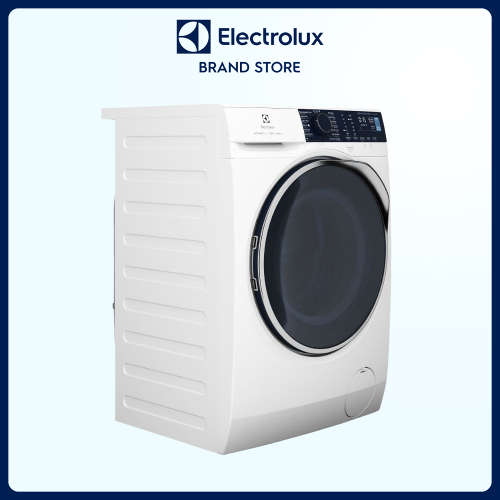 Máy giặt cửa trước Electrolux 10kg UltimateCare 500 - EWF1024P5WB - Giặt hơi nước diệt 99.9% vi khuẩn, không cặn giặt tẩy, tiết kiệm điện hơn 50%, êm dịu như giặt tay [Hàng Chính Hãng]