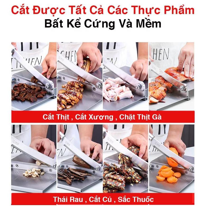 Bàn Thái Thịt Chặt Gà Cao Cấp Đa Năng (Tặng kèm 1 mài lưỡi dao)