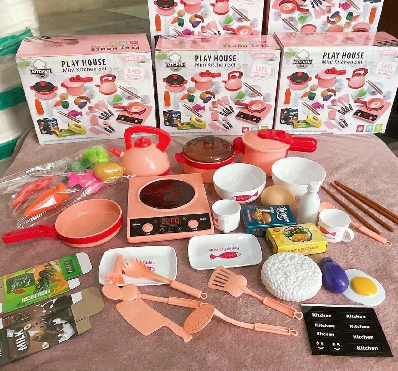 Đồ Chơi Trẻ Em, Đồ Chơi Nấu Ăn 36 Chi Tiết, Đồ Chơi Cho Bé Gái Bé Trai Thoả Sức Sáng Tạo