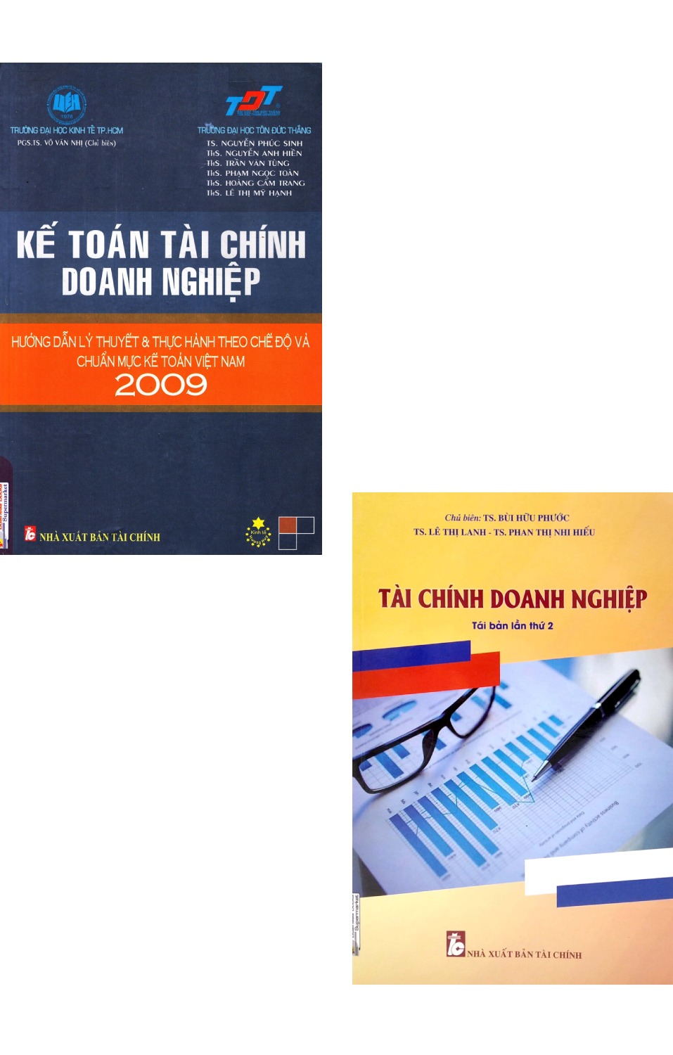 Combo Kế Toán Tài Chính Doanh Nghiệp + Tài Chính Doanh Nghiệp (Bộ 2 cuốn) _KT