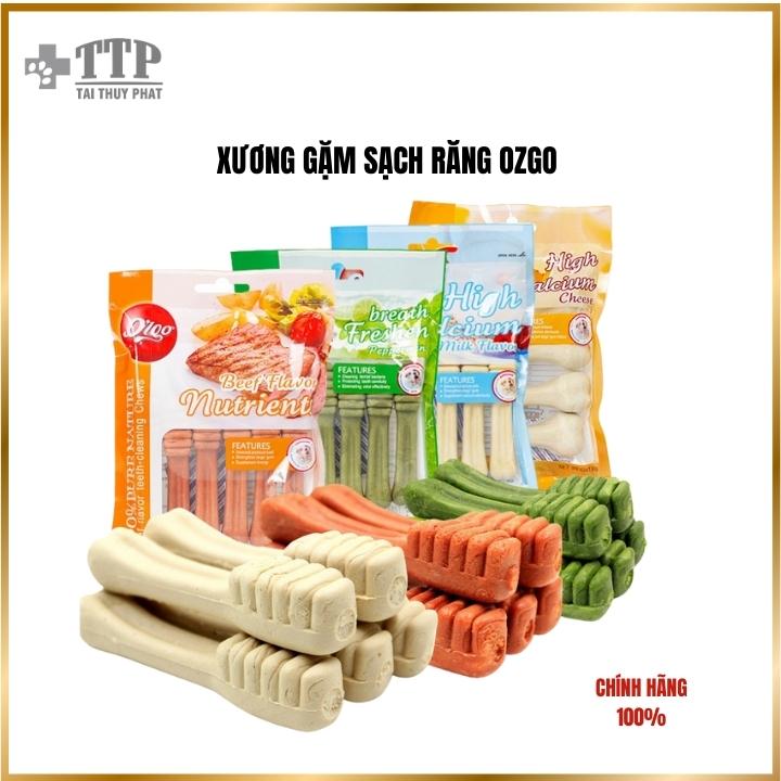 Xương Gặm Orgo Sạch Răng, Thơm Miệng, Bổ Sung Canxi Hình Bàn Chải Cho Chó 90g - Pet Tài Thủy Phát - T018