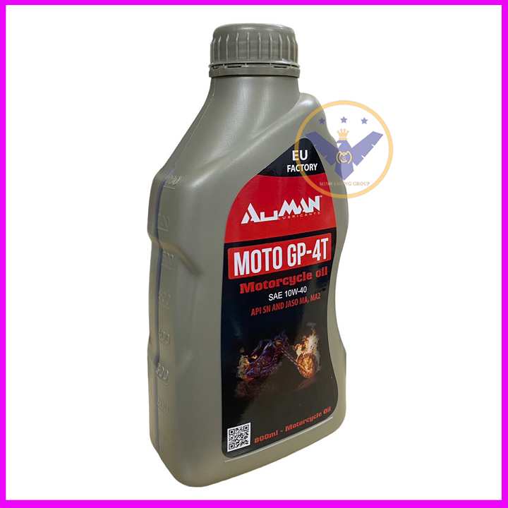 Dầu nhớt xe máy cao cấp tổng hợp MAN Moto GP 4T 10W-40 800ml