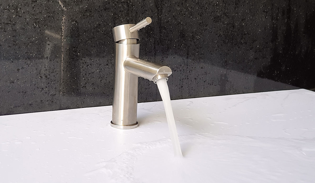 Vòi lavabo nóng lạnh Inox SUS 304 Eurolife EL-1202