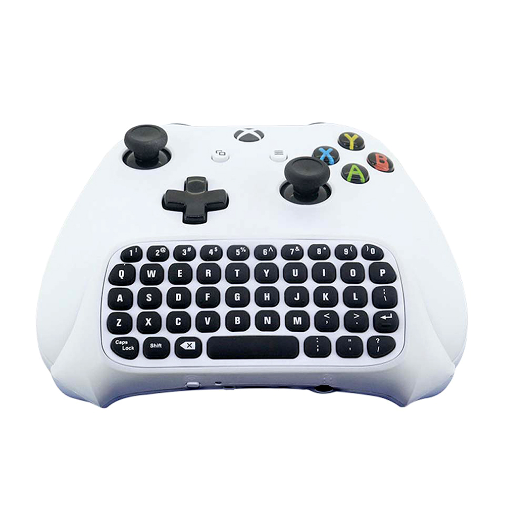 Bàn phím Chatpad mini không dây 2.4G với giắc cắm âm thanh 3,5 mm thay thế cho XBox One / Slim / Elit