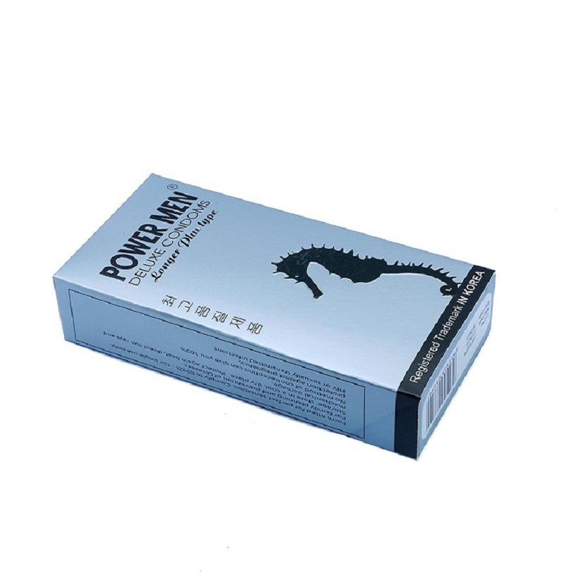 Bao Cao Su Powermen Longer Plus Cá Ngựa Bạc