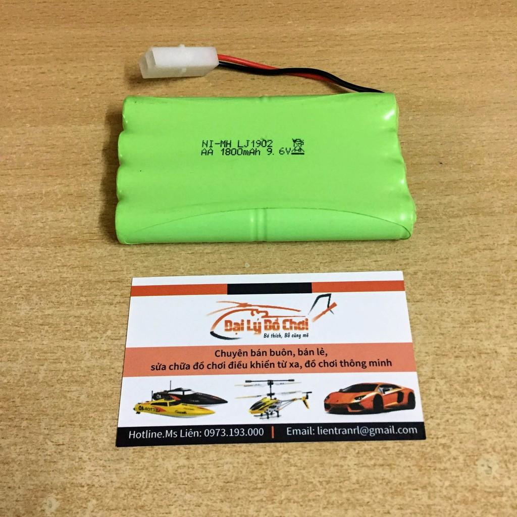 Pin sạc 9.6V 1800mAh chân ket2p