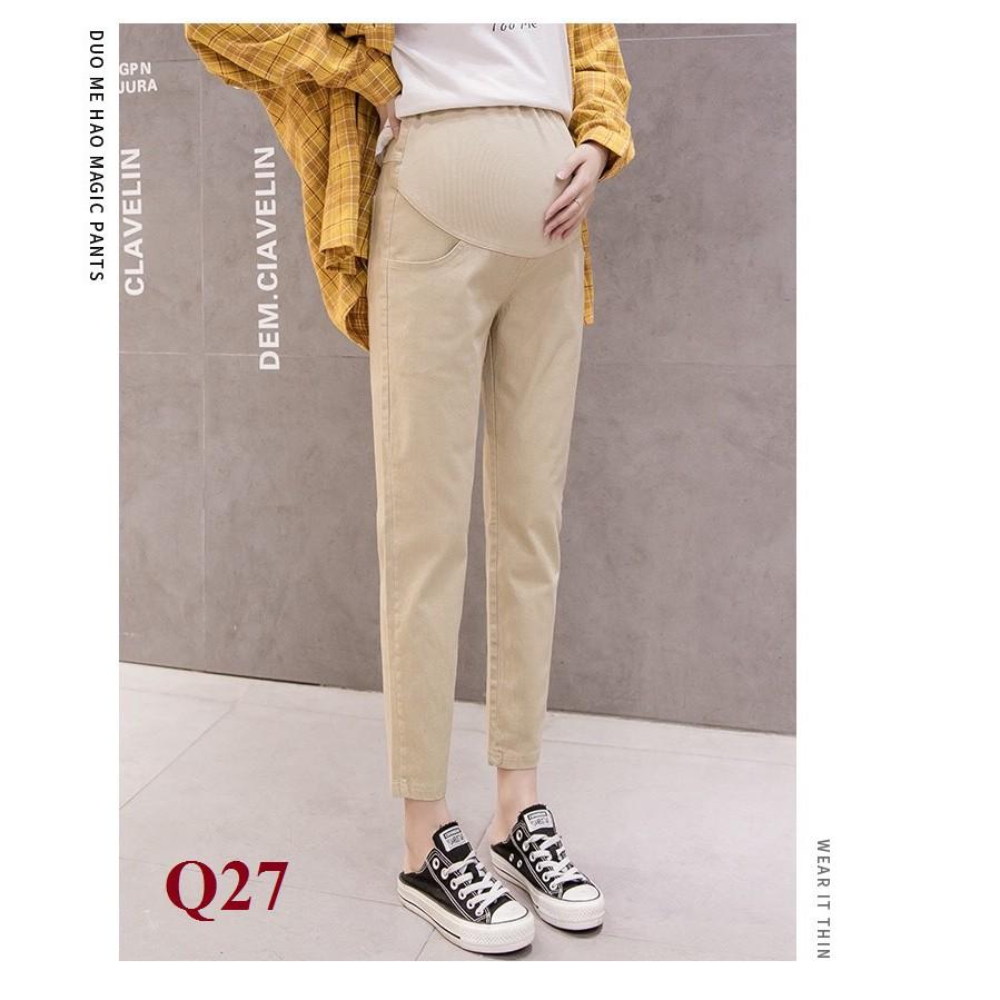 Q27 Quần kaki cạp chun