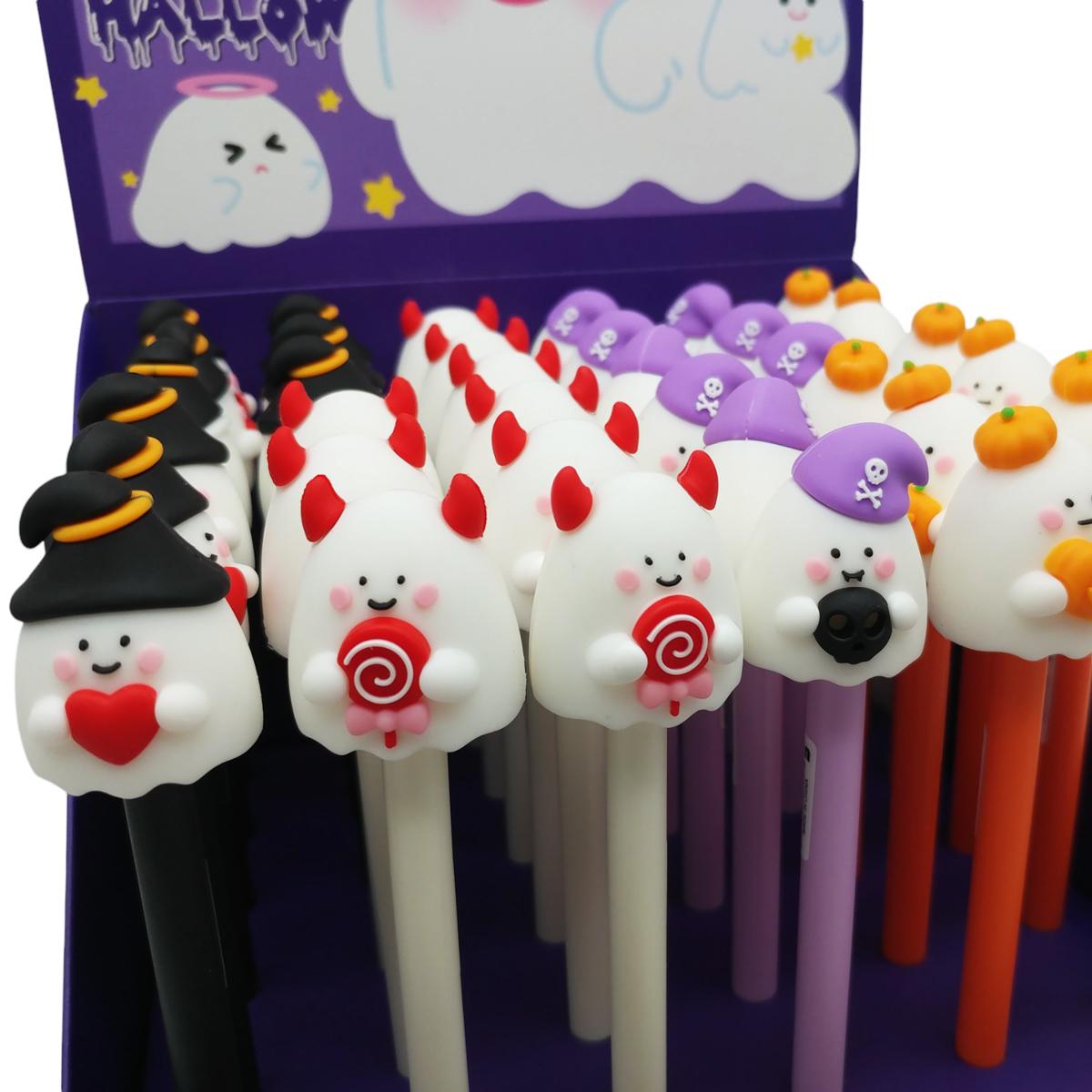 Bút Gel Halloween - WanLongDa ZF3571-2 - Mực Xanh - Mẫu 4