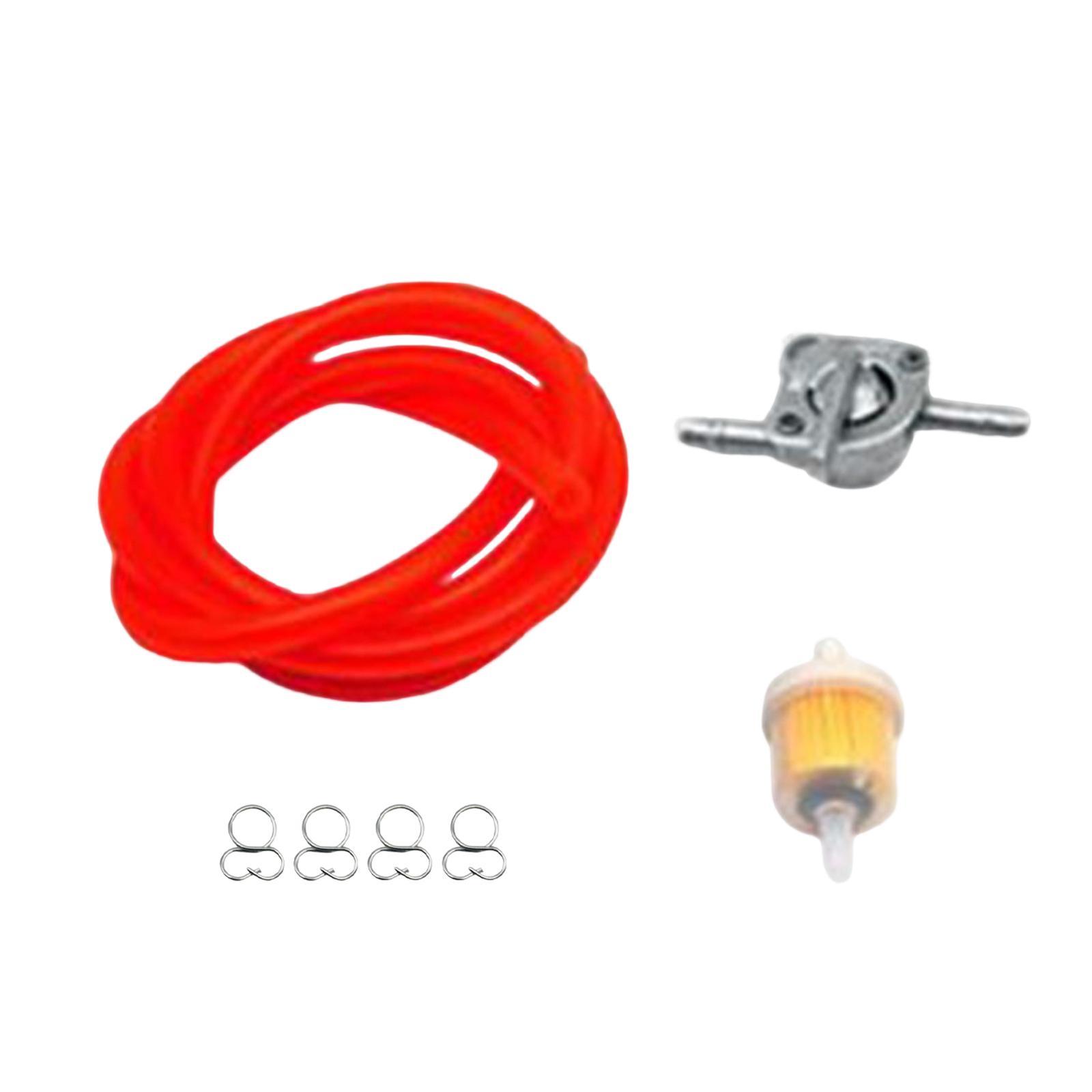 Professional Gas Fuel Switch with Filter Fuel Line for Motorcycle
