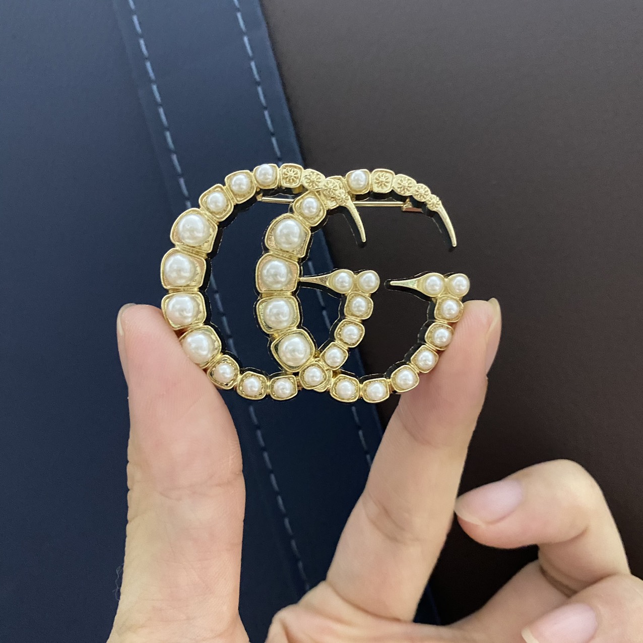 Hoa cài áo trâm cài G03 đính ngọc dễ thương