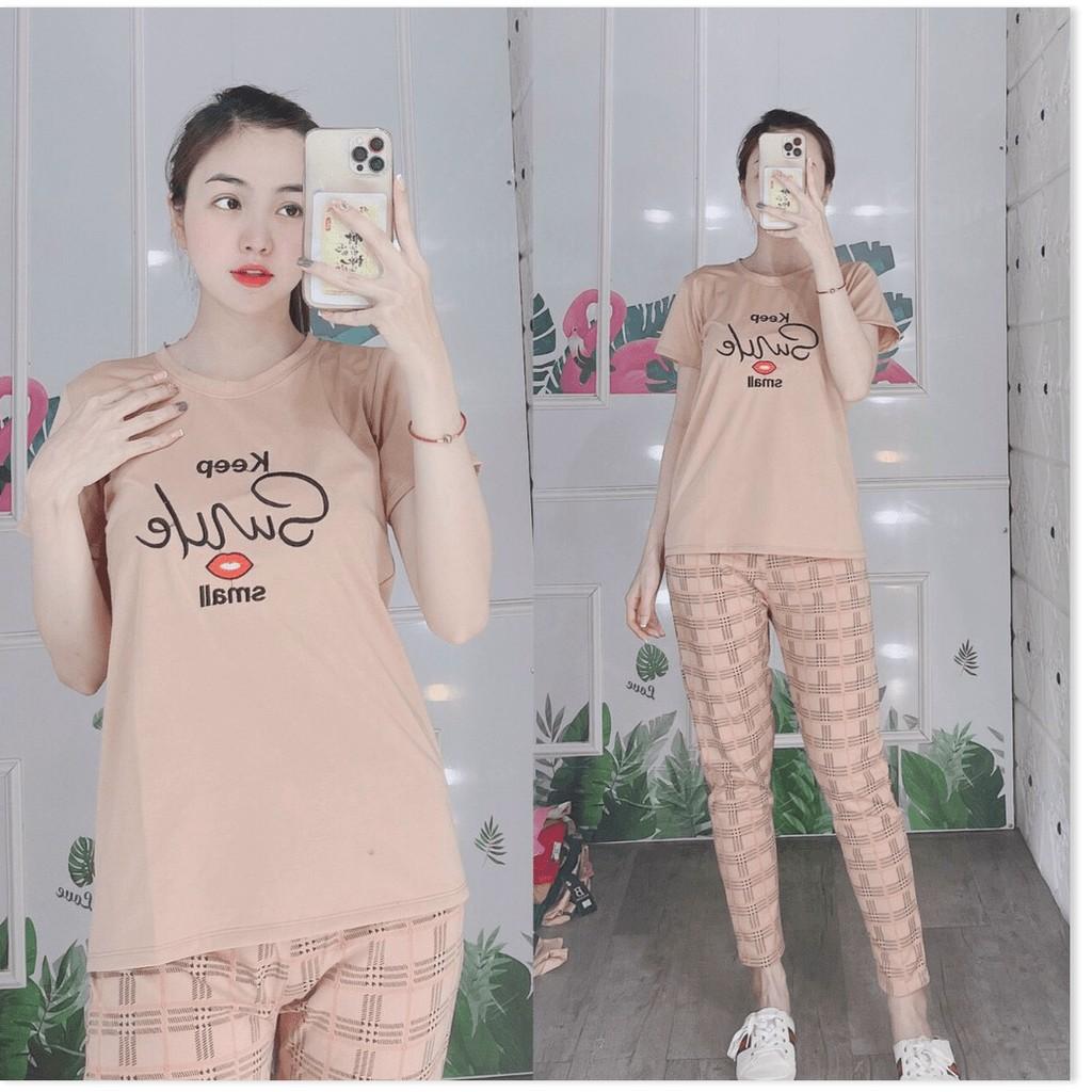 SET BỘ THUN NỮ QUẦN DÀI SIÊU XINH,HỌA TIẾT ÁO VÔ CÙNG XINH XẮN