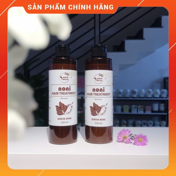 Nước gội thảo mộc Trái nhàu (có bọt) - Giảm gàu ngứa, kích thích mọc tóc từ tinh dầu thiên nhiên 250 ml - Adeva Noni