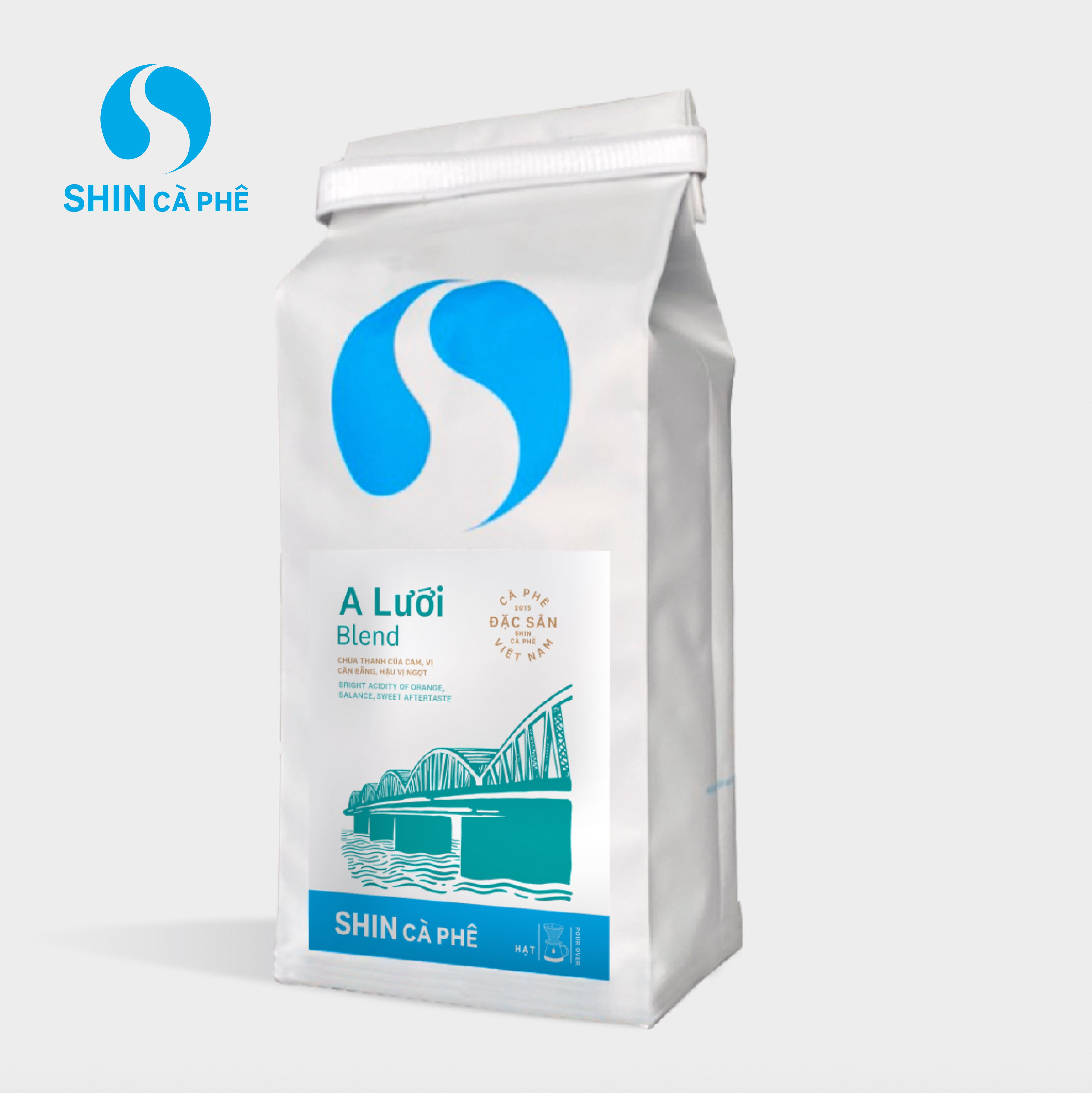 Combo Tiết kiệm - 4 túi cà phê đặc sản pha thủ công SHIN Cà Phê