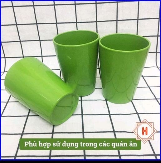 Cốc Phíp, Ly Nhựa Cao Cấp Melamine Đồ Nhà Hàng Nhà Bếp Màu Đen Sang Trọng